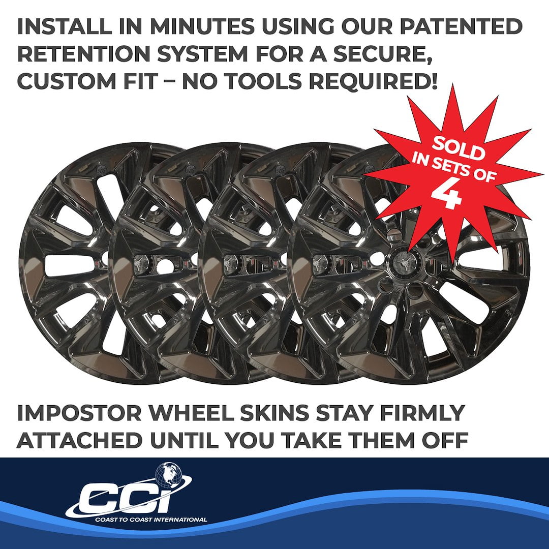 Coast To Coast IMP454BLK IMPOSTOR ® WHEEL COVER