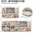 thumbnail image 2 of Kitchen Floor Mats 2Pcs, Anti Fatigue Kitchen Rugs and Mats Farmhouse Fruit&Vegetable Non-Skid Cushioned Floor Comfort Mat for Kitchen, Doorway, Sink, Laundry, 17"x27"+17"x47", 2 of 6