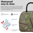 thumbnail image 3 of Camo and Branch Brown Pattern Insulated Leakproof Lunch Box for Work, Lunch Bag for Women Men, Loncheras Para Mujer for Beach Travel Picnic Camping, 3 of 6