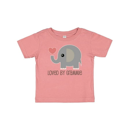 

Inktastic Loved By Grammie Gift Baby Boy or Baby Girl T-Shirt