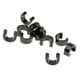 thumbnail image 5 of 10pcs Abrazaderas de Cable Housing Hose Bici Bicicleta Accesorio Duradero Negro Macarena Bicicleta C Clip, 5 of 8