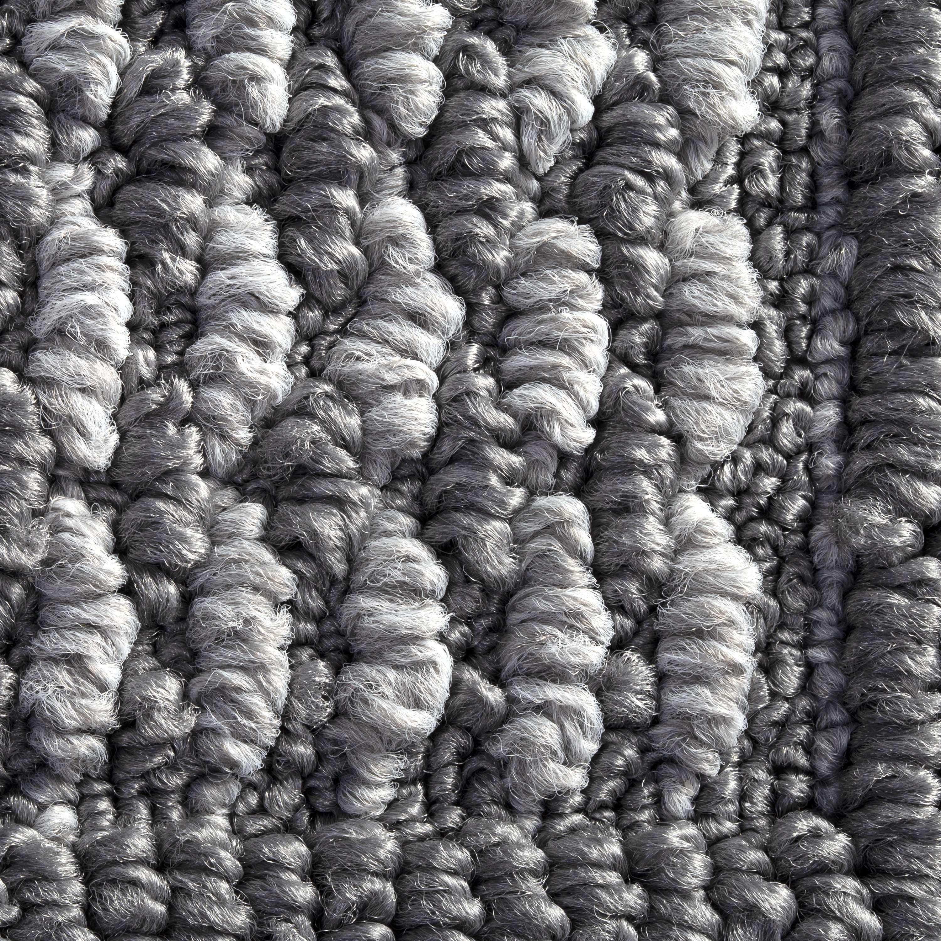 Mainstays Farmhouse Faux Sisal Olefin Gray Border Indoor Area Rug, 5' x 7'