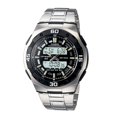 thumbnail image 1 of Reloj CASIO AQ-164WD-1AVCF ILLUMINATOR Dual Time (Doble Hora)-Acero plateado 48 mm, 1 of 3
