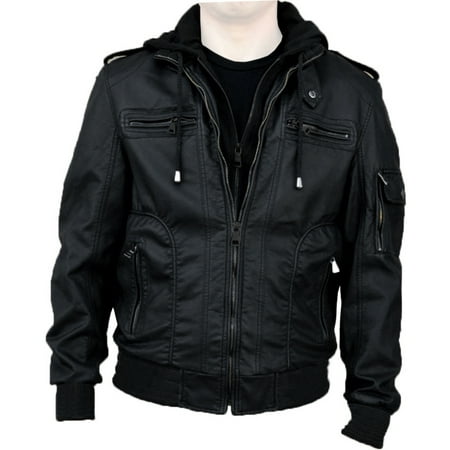 RNZ Premium Designer Men's Faux Leather Jacket - Multiple