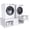 White, variant on GDLF Washer and Dryer Pedestals, Universal Washer and Dryer Stand with Pull-Out Shelf