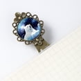 thumbnail image 5 of Starry sky polar bear Copper-Colored Lace Bookmarks: Stainless Steel Book Accessories for Readers and Book Lovers - Set of 2, 5 of 5