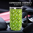 thumbnail image 4 of 40 oz Golf Vacuum Insulated Travel Tumbler with Handle, Flip Lid & Straw - Leak Proof Coffee Mug - Perfect Gift for Golf Coach, Golfers & Golf Accessories, 4 of 6