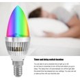 thumbnail image 2 of Bombilla LED RGB E14 3W TUNC Sencillez con control remoto, 2 of 5