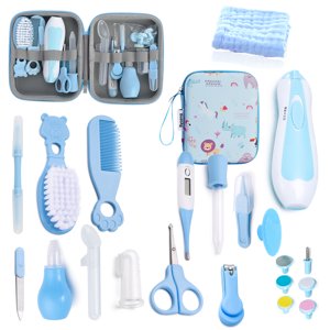 Byseng 21-in-1 Baby Grooming Kit with Electric Trimmer