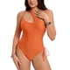 thumbnail image 1 of Trajes de baño de una pieza para mujer, traje de baño de color liso con tirantes ajustables, conjunto de bikini de moda, traje de baño para mujer, trajes de baño para mujer, moda de playa para mujer, 1 of 5