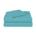 thumbnail image 1 of HUASHENG Plain Woolen Cloth Inlaid Four Piece Bed Set Bed Sheet Set, 1 of 1