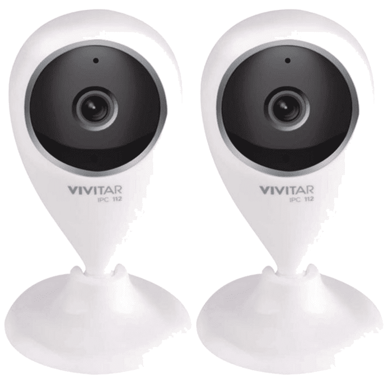 Two Vivitar IPC-112 Wi-Fi Security 