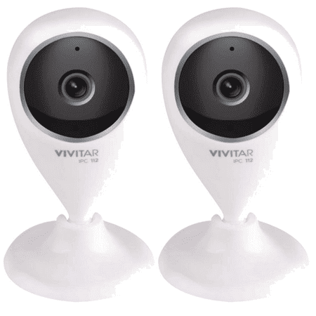 Security Video Capture - Two Vivitar IPC-112 Wi-Fi Security Surveillance Capture Cameras
