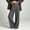 Dark Gray plus size wide leg pants a1, variant on BRELIL Women Plus Size Wide Leg High Waisted Flowy Trousers with Pockets Casual Office Work Loose Regular Fit Long Pants, Khaki M