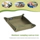 thumbnail image 4 of Bandeja Para Acampar Bandeja de lona para acampar Placa de almacenamiento de escritorio impermeable plegable (Verde oliva S) Ndcxsfigh Para Estrenar, 4 of 9