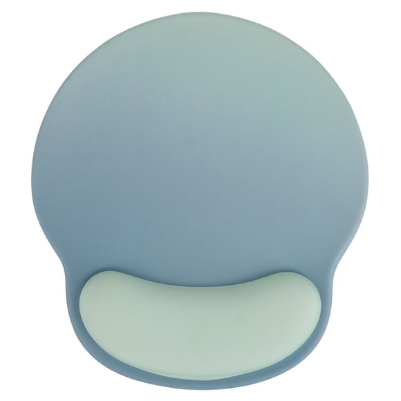 MOUSEPAD STF VIVA CON MEMORY FOAM Y REPOSAMUÑECA CIRCULAR COLOR MENTA GRIS