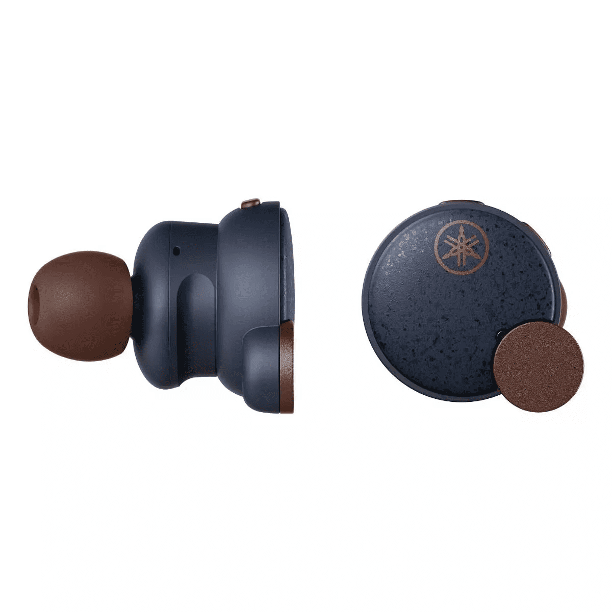 Yamaha TW-E7B Wireless Earbuds - Active Noise Canceling, IPX5 (Dark Blue)