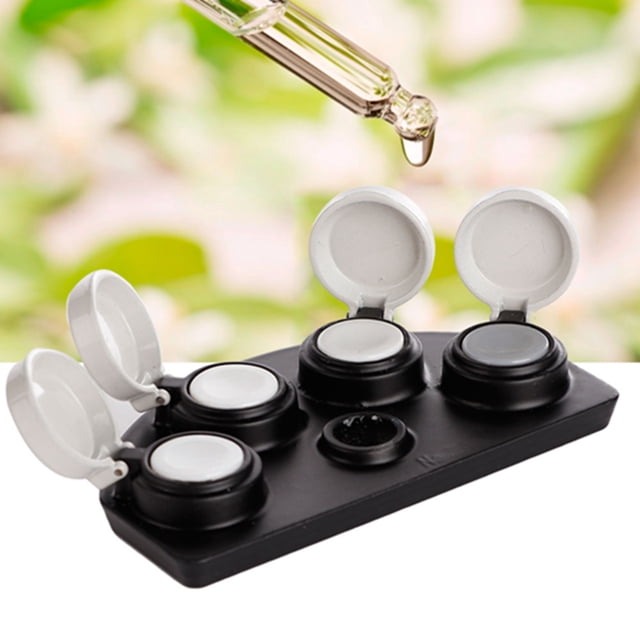 Watch Oiler Dish, 4 Dish Watch Oil Dip Tool Watch Oiler Dish With Cover Watch Repairing Accessory