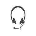 thumbnail image 3 of EPOS SC 75 USB MS - Headset - on-ear - wired - 3.5 mm jack, USB - black, 3 of 13