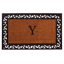 Calloway Mills Rembrandt Monogram Outdoor Doormat 22" x 36" (Letter Y)
