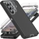 thumbnail image 1 of wonima11 Strong Magnetic for Samsung Galaxy Z Fold 6 Case with MagSafe [Military Grade Drop Tested] [Anti-Fingerprint] [Translucent Matte] Silicone Bumper for Samsung Fold 6 Case 2024 7.6″, Black, 1 of 1
