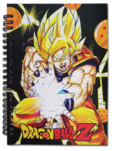 Notebook - Dragon Ball Z - New Goku Fireball Stationery Anime Licensed ge6391 - Walmart.com ...