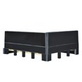 thumbnail image 6 of Full Size Mid-Century Modern Upholstered Velvet Daybed Frame, Sofa Bed Strong Wood Slat Support Solid Construction, Mattress Foundation, No Box Spring Needed, 6 of 9