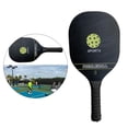 thumbnail image 4 of koolsoo Pickleballs Rackets Wood Wide Body Equipment Portable Set Racquet for Indoor Outdoor Set 2, 4 of 8