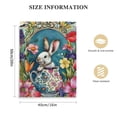 thumbnail image 2 of RUIYC Cute Easter Rabbit Plush Toy with Easter Eggs - Perfect Easter Canvas Art Poster And Wall Art Picture Print Modern Family Bedroom Decor Posters 16x20 in, 2 of 5
