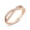 Rose Gold, variant on 0.37 CTTW Natural Diamond Half Eternity Infinity Ring for Women, Dainty Statement Rings, Diamond Wedding Jewelry, Solid 14K Gold (H Color, SI1-SI2 Clarity)