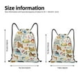 thumbnail image 2 of Balery Dogs Funny Pets Pattern Drawstring Backpack Bag Sport Gym Sackpack Cinch Bags Pattern Drawstring Backpack Bag Sport Gym Sackpack Cinch Bags -Medium, 2 of 6