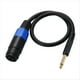 thumbnail image 1 of Cable de Altavoz Speakon Macho de 1/4 Pulgada A Hembra. Adaptador de Speakon A Mono de 6,35 mm. Adaptador de Enchufe de Altavoz de 1/4 Pulgada A Conector Twist Lock., 1 of 5
