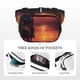thumbnail image 5 of Disketp Sunset River Western Cowboy Riñonera de Doble Capa, Bolsa de Cintura Ajustable para Viajes, Correr y Senderismo, Riñonera Ligera para Hombre y Mujer, 5 of 9
