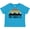 Turquoise, variant on Inktastic Fort Worth Texas Skyline Retro Boys or Girls Toddler T-Shirt