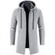 thumbnail image 5 of Suéter de punto para hombre, chaqueta, gabardina, elegante, de color liso, con forro polar, para otoño e invierno, 5 of 5