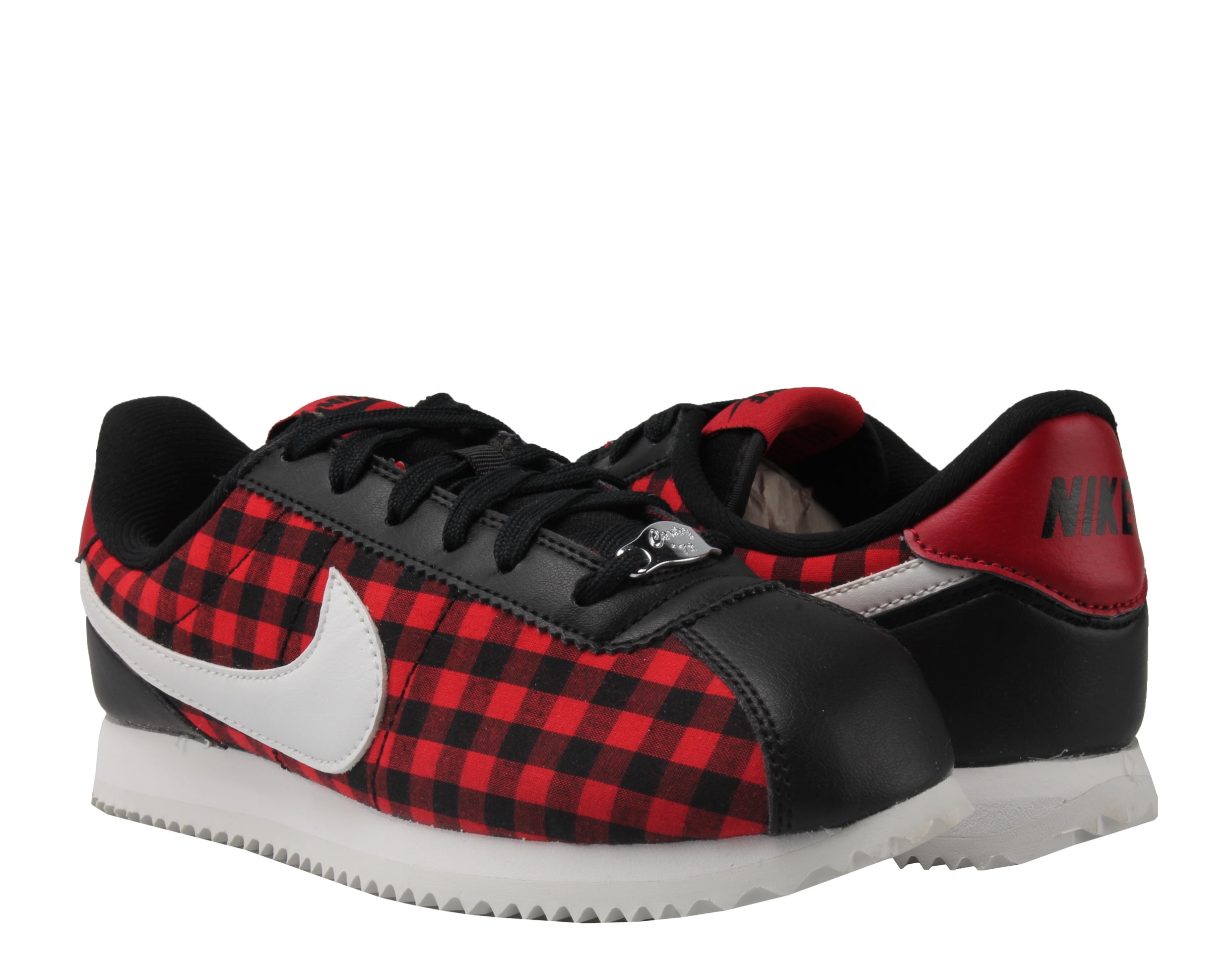 plaid nike cortez