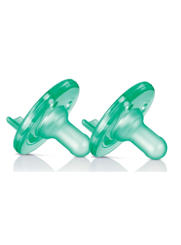 Philips Avent Soothie Pacifier, 3-18 Months, Green, 2 Pack, SCF192/05