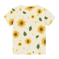 thumbnail image 5 of Lovzfmll Toddler Girl's T-Shirts, Graphic Print Short Sleeve Tee, Casual Loose Fit Pullover Graphic Tees for 4-5 Years, 5 of 7
