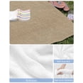 thumbnail image 6 of Brown Farmhouse Beach Towels Oversized Super Absorbent, Vintage Country Monochrome Textured Lightweight Bath Towel Quick Dry Sets For Bathroom/Pool/Rv Camping/Beach Play/Gym Room/Picnic 30"x60", 6 of 8