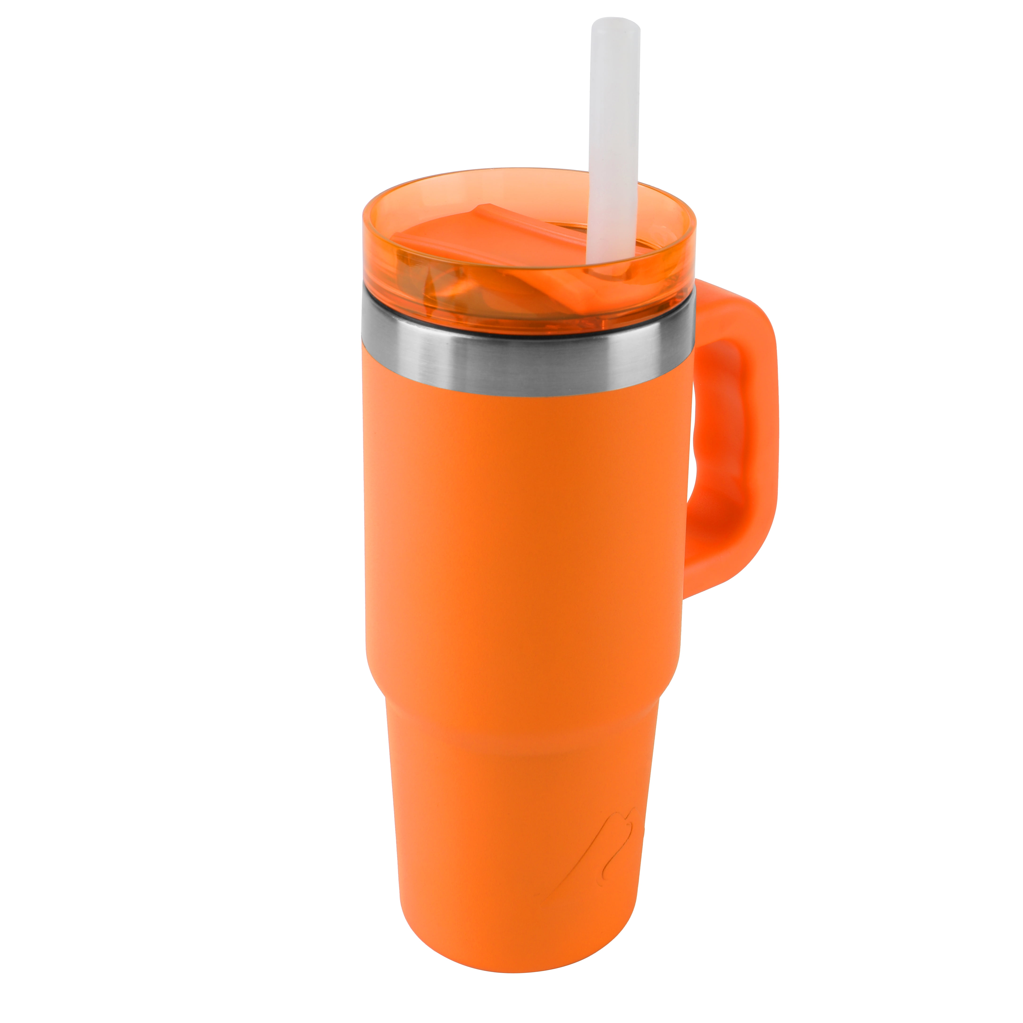 Ozark Trail 18oz Tumbler with handle- Bright Orange