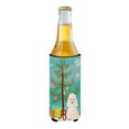 thumbnail image 2 of Carolines Treasures Merry Christmas Tree Poodle White Michelob Ultra Hugger for slim cans Slim Can multicolor, 2 of 3