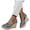 Blue, variant on Espadrille Strappy Platform Wedge Sandals for Women Peep Toe Comfortable Slides with Buckle Ankle Strap Beige Size 7