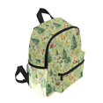 thumbnail image 2 of FORMRS Kids School Backpack with Front Zippered Pocket 12" Student Travel Daypack, Cartoon Forest Animals, 2 of 6
