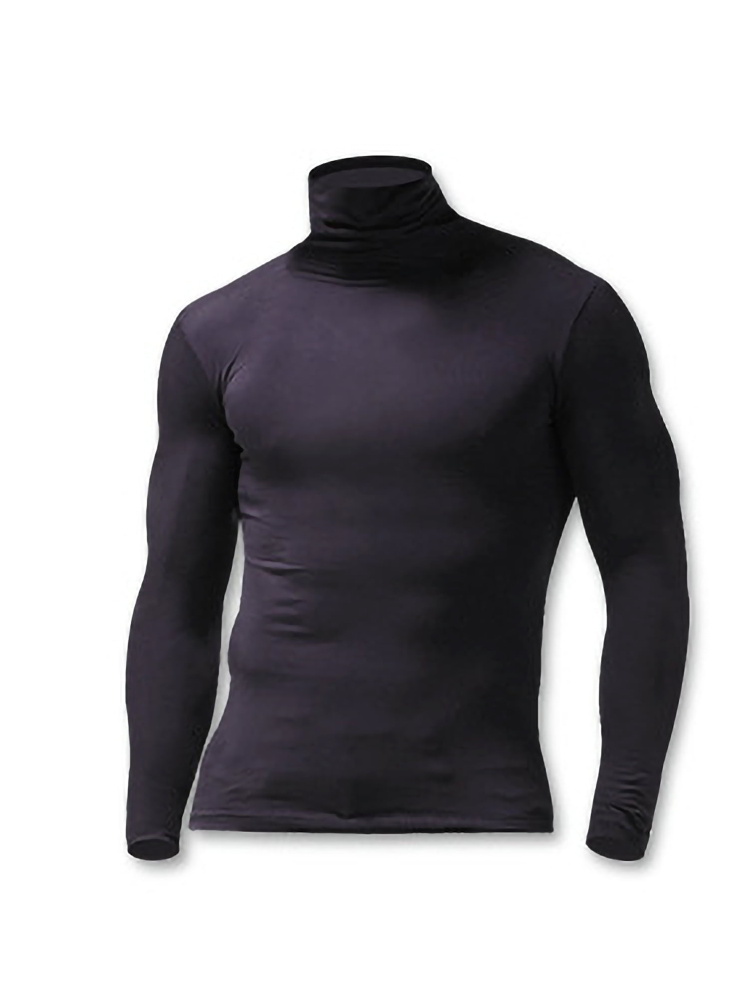 men's lightweight mock turtleneck