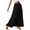 Black, variant on Qiopertar Women's High Waist Pleated Maxi Skirt Casual Long Skirt with Pockets Elegant Solid Color Flowy A-Line Midi Skirt, Pink XL