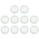 thumbnail image 1 of Uxcell 10 Pcs Moldes Redondos de Resina para Llaveros, Kit de Moldes de Silicona Epóxica con Agujero para Colgantes de Llaveros y Joyería, 1 of 5