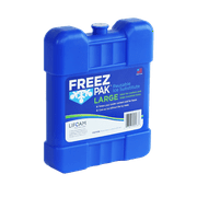 (2 pack) Freez Pak Large Reusable Ice Pack with Hard Shell, 2.4lbs