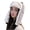 Gray, variant on Women's Cute Winter Trapper Hat with Soft Ear Flaps Warm Knit Aviator Cap with Adjustable Chin Strap for Cold Weather Black