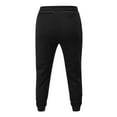 thumbnail image 6 of Mens Winter Fleece Sweatpants Open Bottom Warm Sherpa Lined Insulated Thermal Track Pants Athletic Active Joggers, 6 of 6
