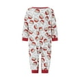 thumbnail image 5 of Fiomva Christmas Pajamas for Family, 2023 Xmas PJS Set Holiday Sleepwear Funny Santa printed Matching Family Jammies Pajamas, 5 of 10